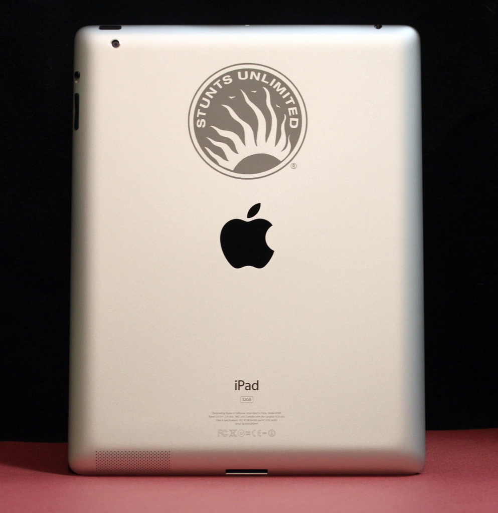 Engraved Logo iPad
