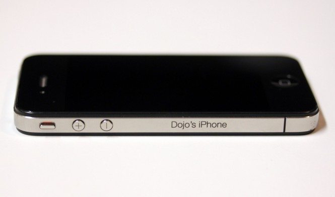 Engraved iPhone 4 Antenna