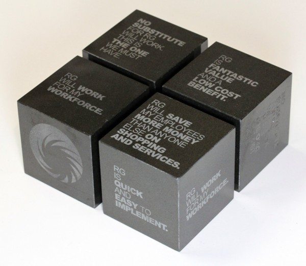 Granite Cube Promo Gift