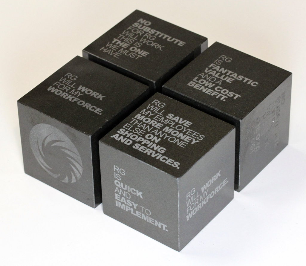 Granite Cube Promo Gift