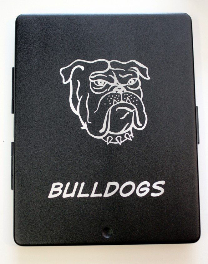 Custom Engraved Aluminum iPad Case In A Flash Laser iPad Laser