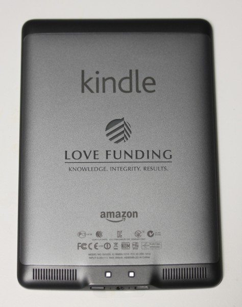 Kindle Touch Engraving