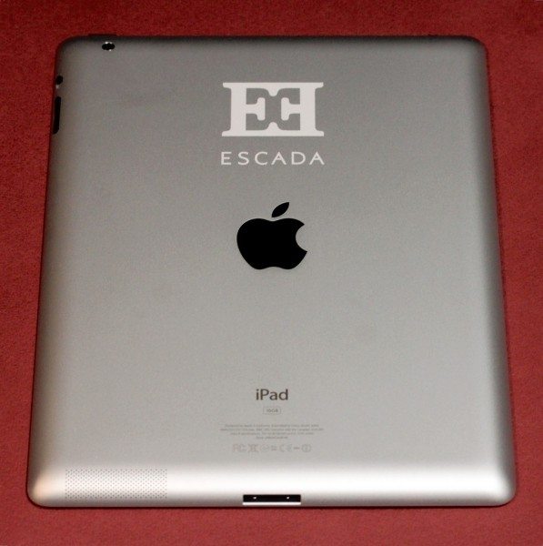 Logo Engraved on iPad