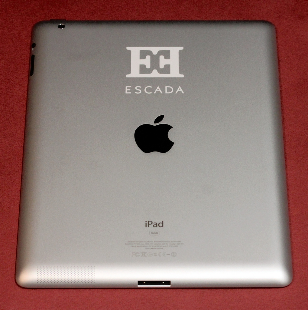 Logo Engraved on iPad