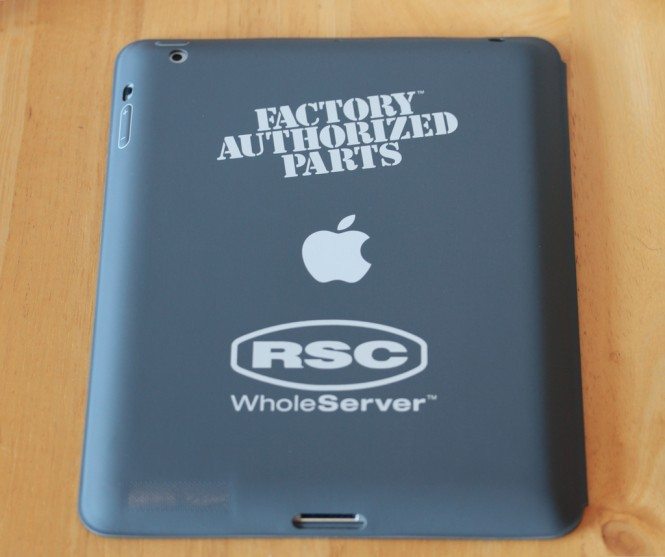 Customized iPad Smart Case In A Flash Laser iPad Laser Engraving