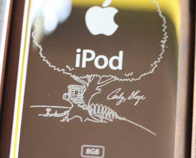 Engraving on iPod Touch
