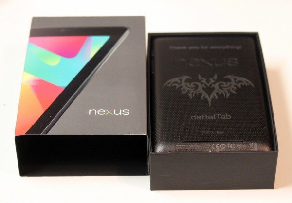 Laser Engraved Google Nexus 7 Tablet