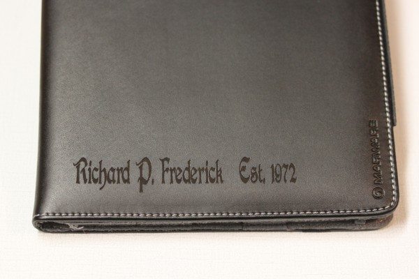 Custom Leather EcoVue iPad Case