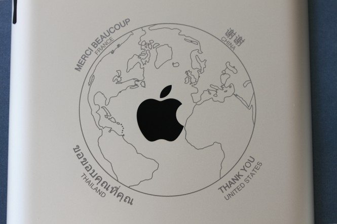 Global Thank You Engraved iPad