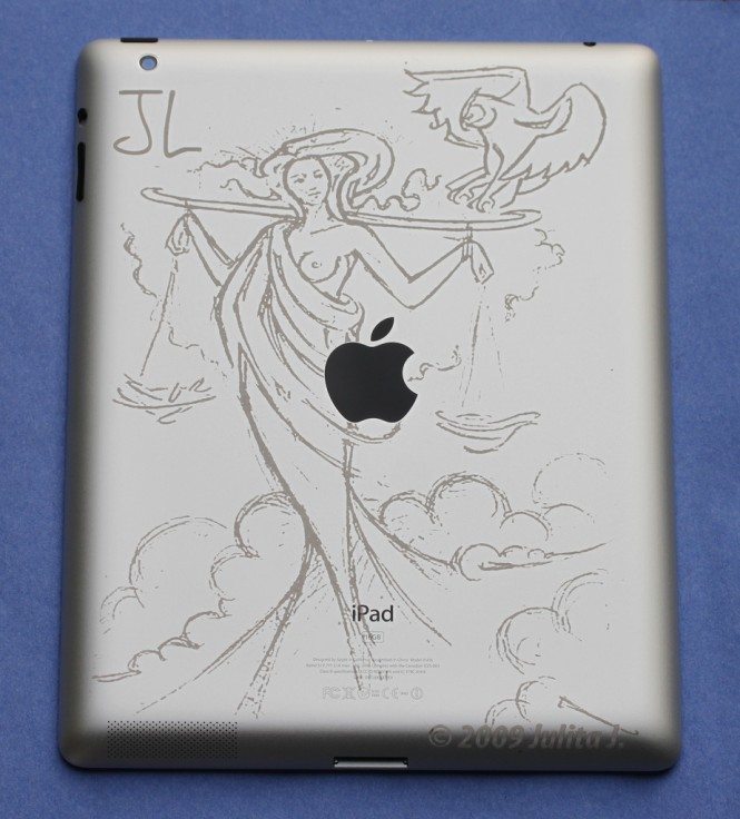 Hand-drawn iPad