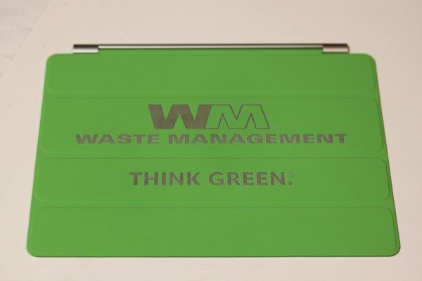 Waste Management Green Custom iPad Cover
