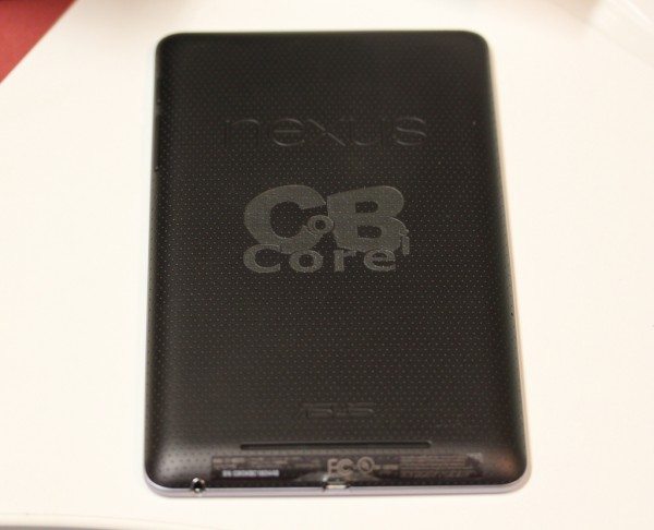 Custom Laser Engraved Nexus 7