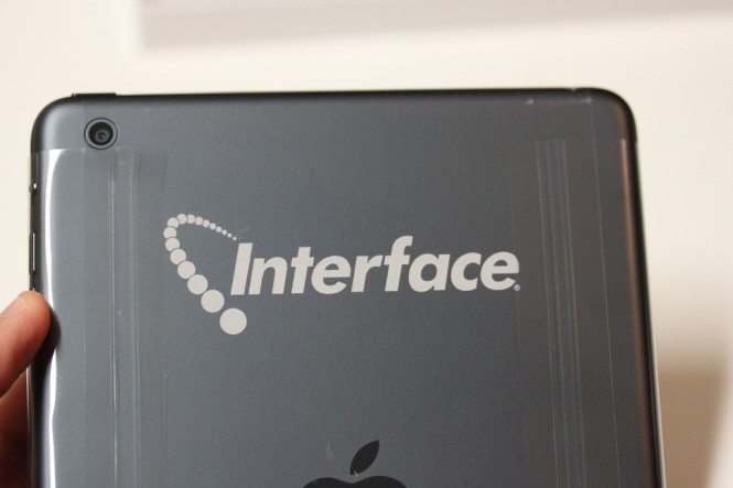 Engraving on slate iPad mini