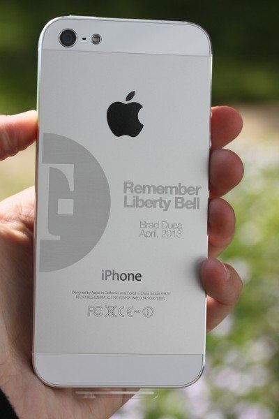 Laser Engraved iPhone 5