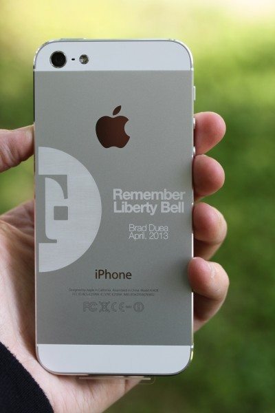 Laser Engraved iPhone 5