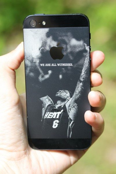 Laser Engraved iPhone 5