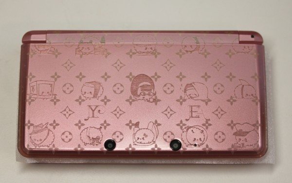 Laser engraved Nintendo DS