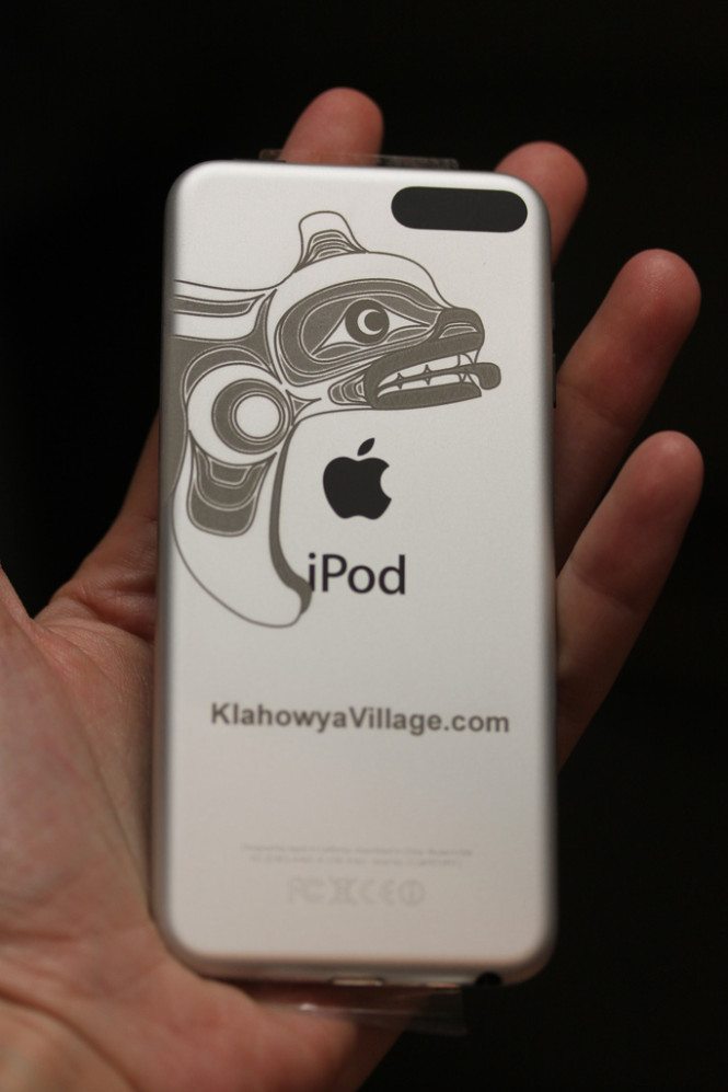 Laser Engraved iPod Touch