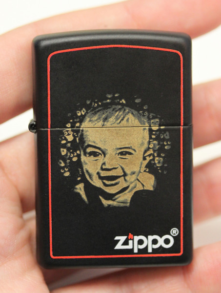 Custom Zippo - Photo Engraving