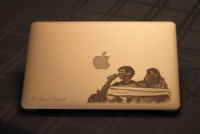 MacBook Wedding Gift - Photo Engraving