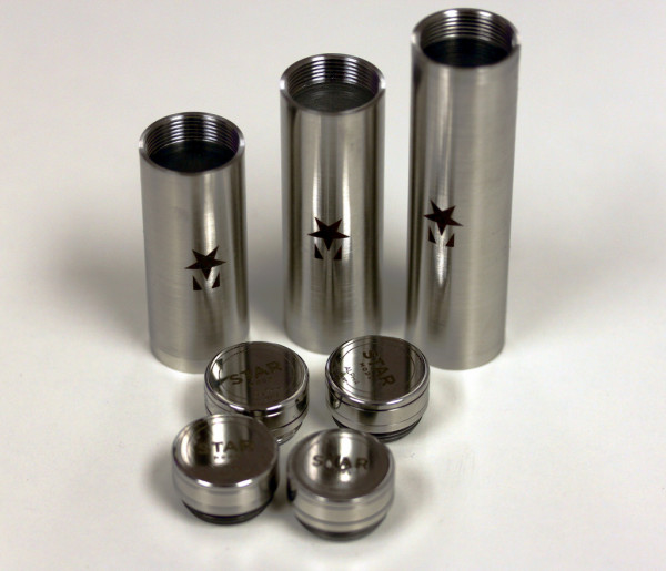 Laser Engraved Stainless Steel Parts