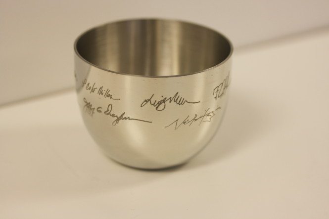 Laser Engraved Pewter Jefferson Cup