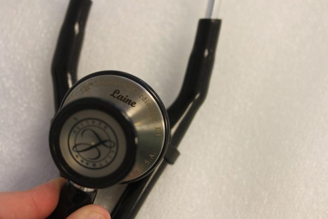 Laser Engraved Personalized Stethoscope
