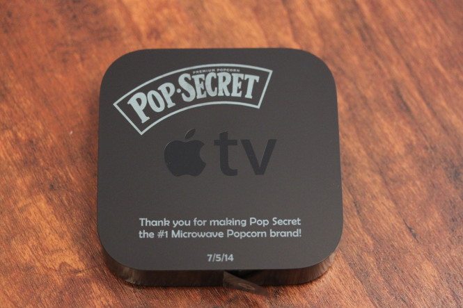 Laser Marked Apple TV