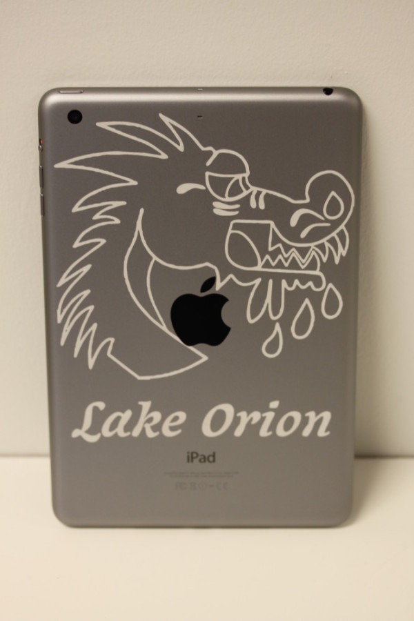 Space Gray iPad Air Engraving