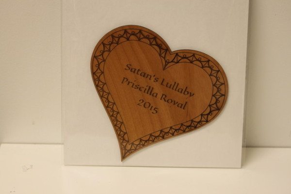 Laser Engraved Heart