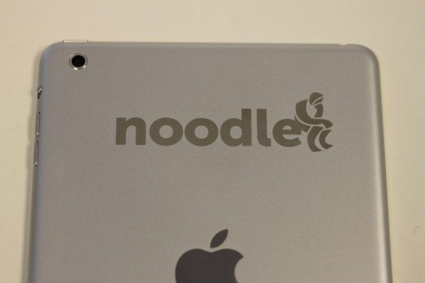 Engraved iPad for Noodle Education