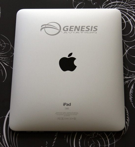 Corporate logo iPad for Genesis Aviation