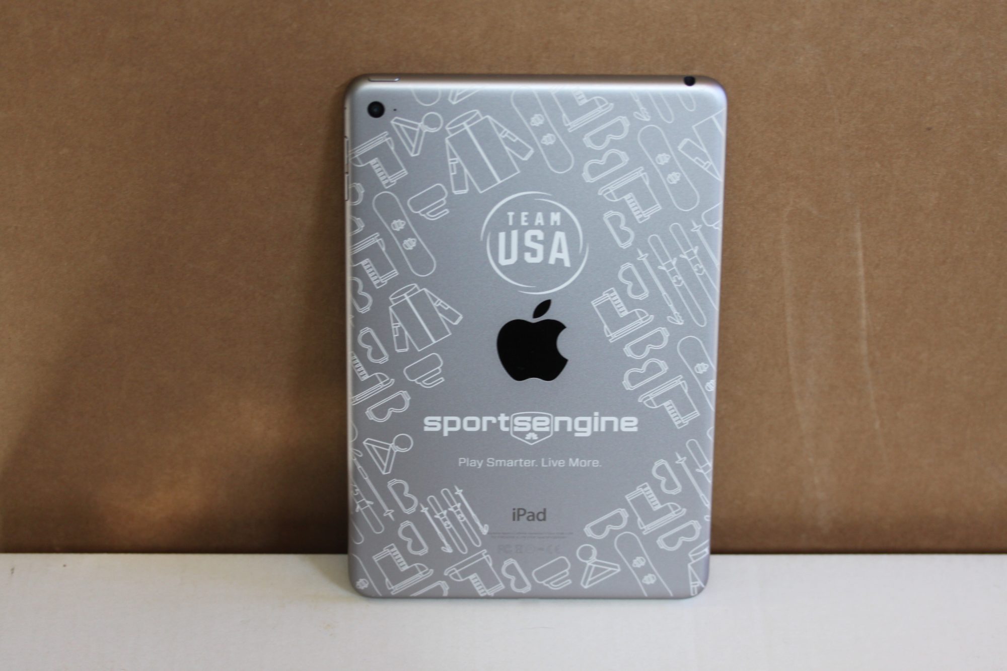 Olympics iPad Engraving