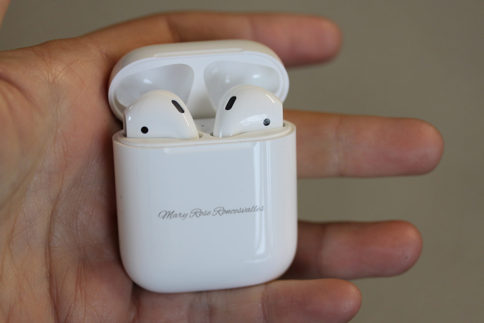 Laser Engraved AirPods