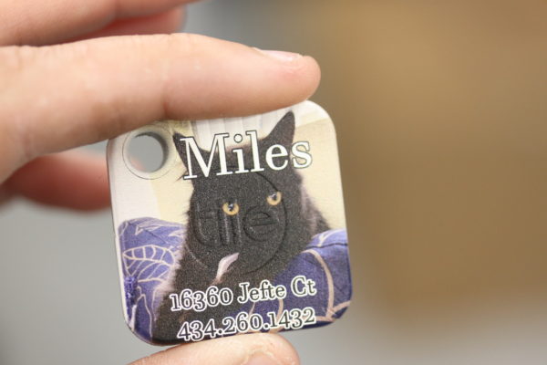 Custom Printed Tile Pet Tag