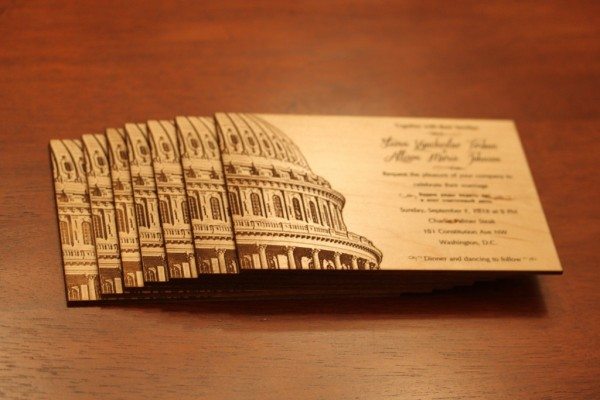 Washington DC Wedding Invitations